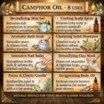 Commercial use camphor oil