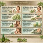 Commercial use cardamom oil