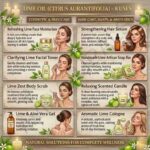 Commercial use lime oil