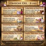 Commercial use onion oil