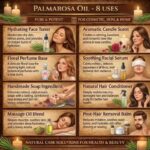 Commercial use palmarosa oil