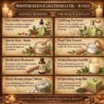 Commercial use wintergreen oil