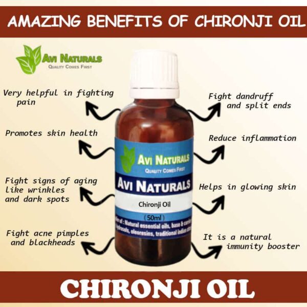 Uses benefits of chironji oil