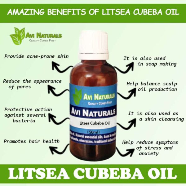 Uses benefits of litsea cubeba oil