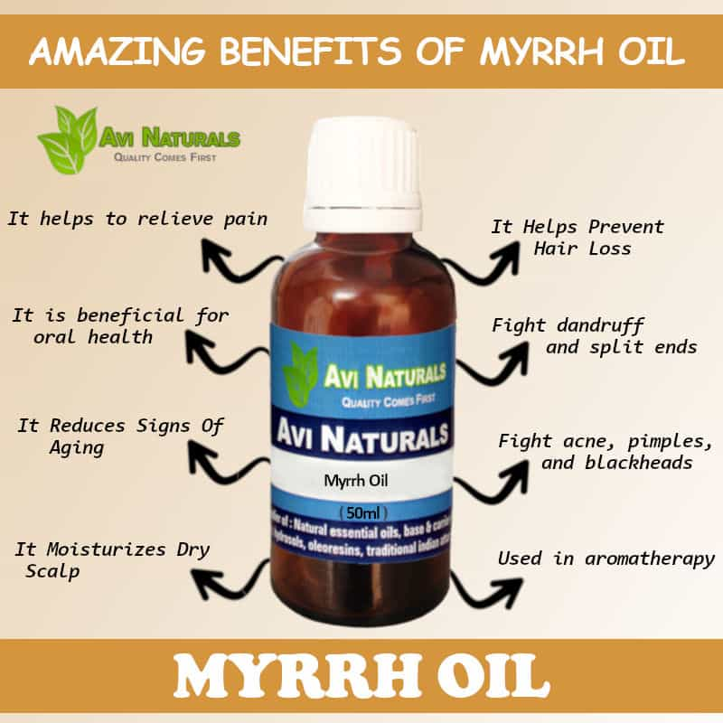 Benefits of Myrrh Essential Oil