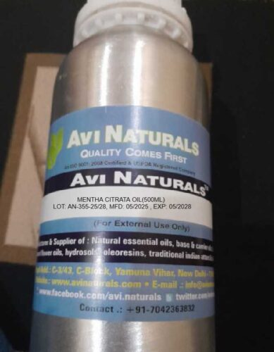 MENTHACITRATAOIL500M