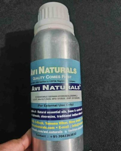 CHAMOMILEGERMANHYDROSOL250M