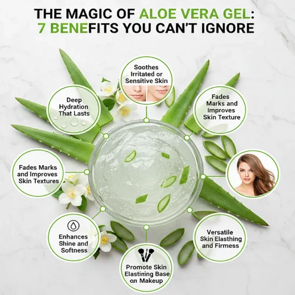 Benefits of aloe vera gel