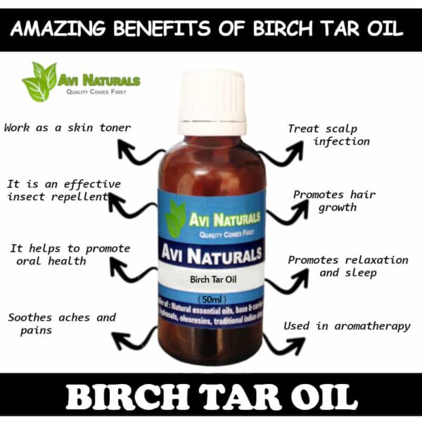 Uses and benefits of birch tar oil
