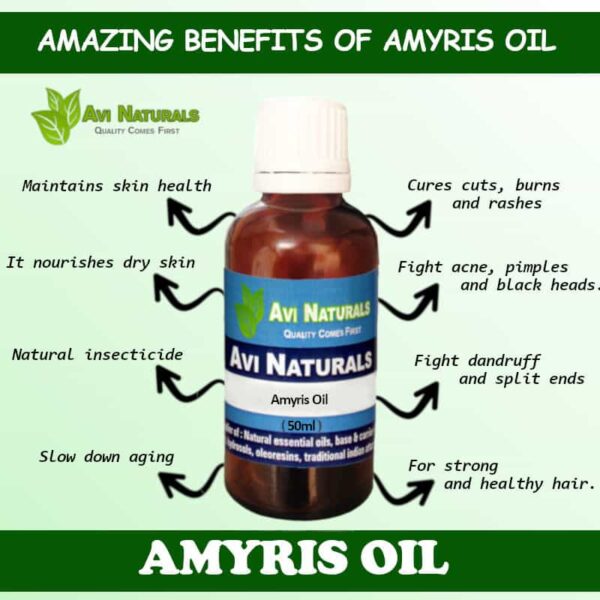 Uses and benfits of amyris oil