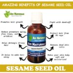 Uses benefits of sesame seed oil