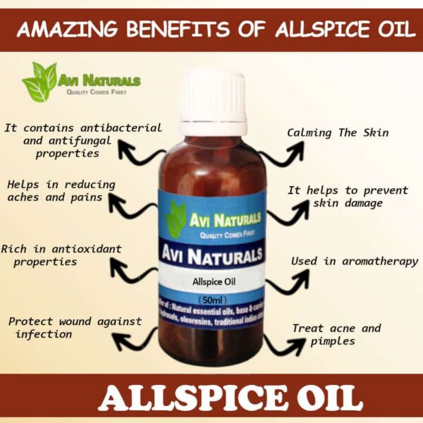 Uses and benefits of allspice oil