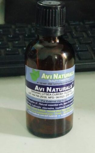 Organiclitseacubebaoil50m