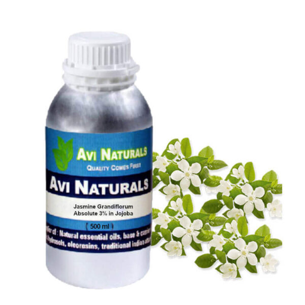 Jasmine grandiflorum absolute 3% in jojoba 500ml