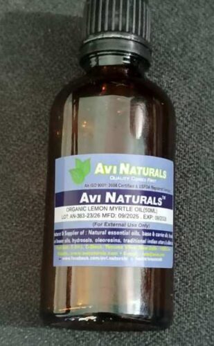 Organiclemonmyrtleoil50m