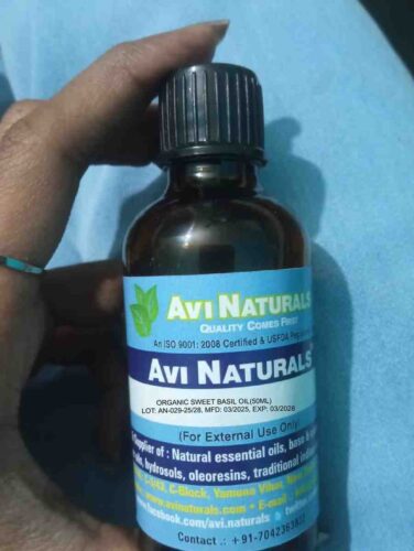 Organicsweetbasiloil50ml