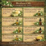 Commercial uses brahmi oil