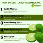 How to use lime fragrance oil