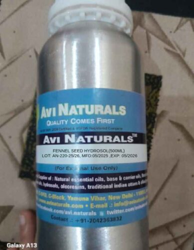 Fennelseedhydrosol500m