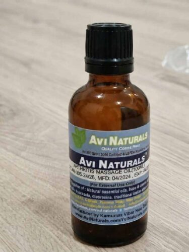 Arthritis Massage Oil 100ml