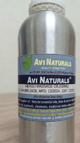 Neroli Massage Oil 500ML