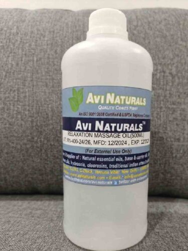 Relaxation Massage Oil 500ml