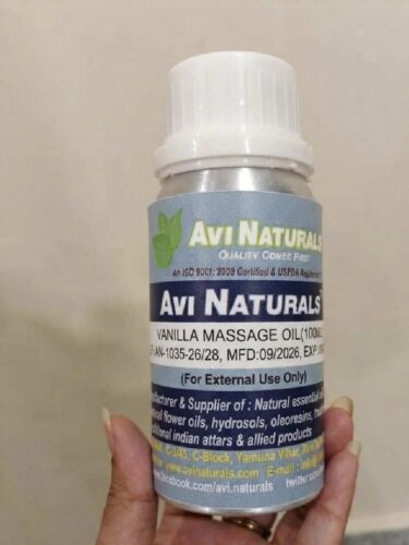 Vanilla Massage Oil 100ml