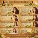 Commercial use brahmi infused oil
