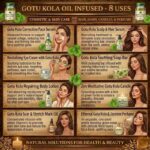 Commercial use gotu kola oil infused