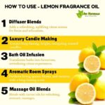 How to use lemon fragrance oil