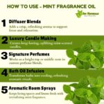 How to use mint fragrance oil