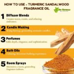 How to use turmeric sandalwood fragrance oil