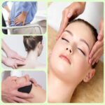 Peppermint massage oil