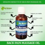 Uses benefits back pain massage oil