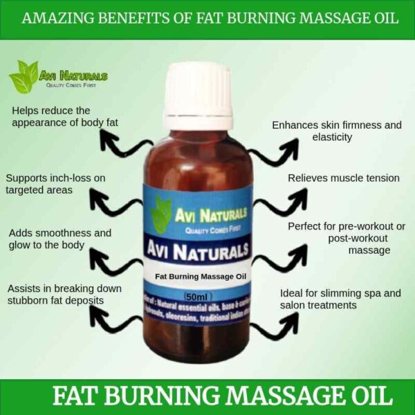 Uses benefits fat burning massage oil