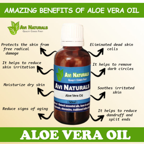 Uses benefits of aloe vera oil