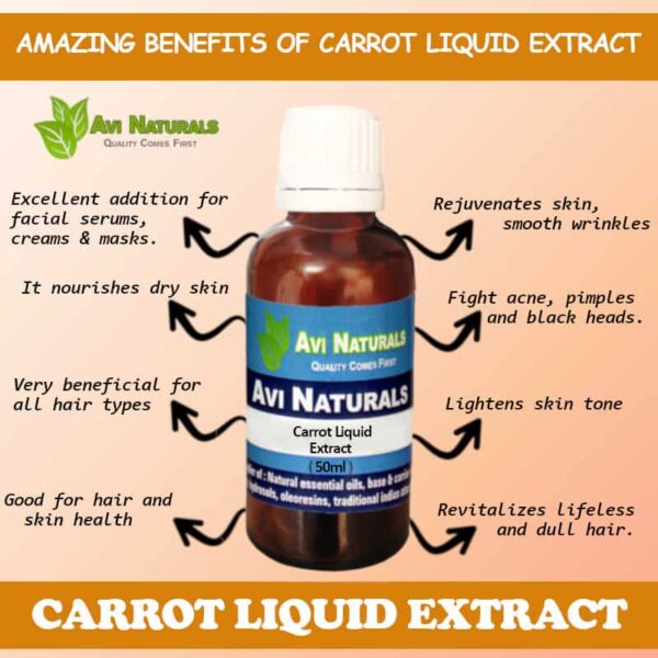 Carrot liquid extract 50ml