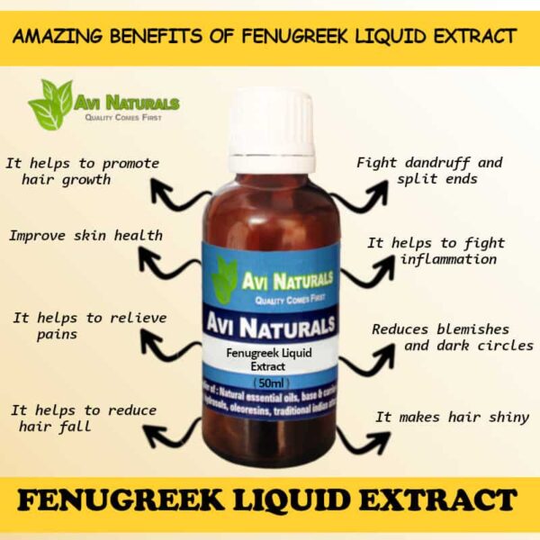 Fenugreek liquid extract 50ml