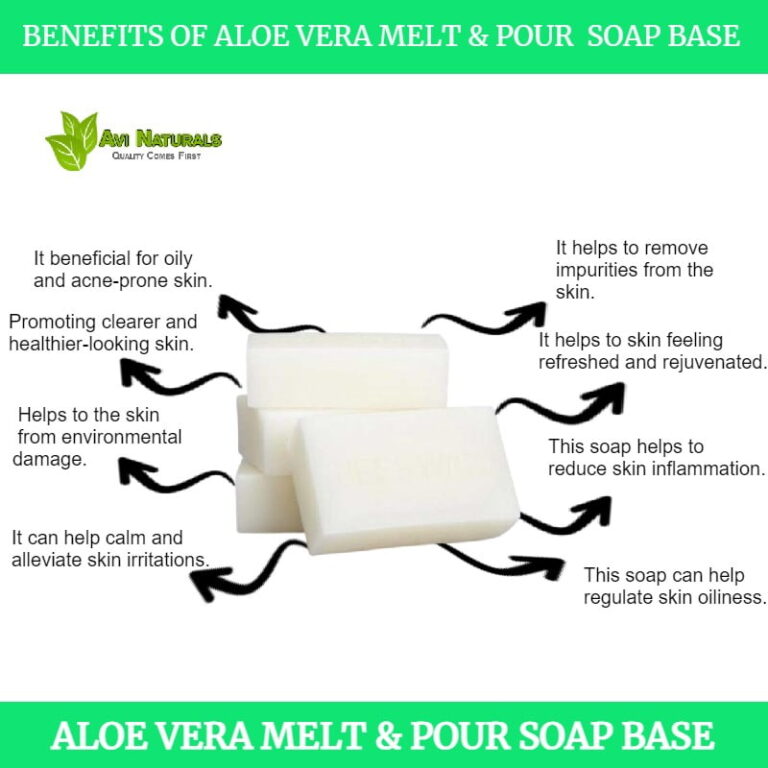 Aloe Vera Melt and Pour Soap Base Wholesale Supplier and Manufacturer