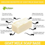Goat milk soap base