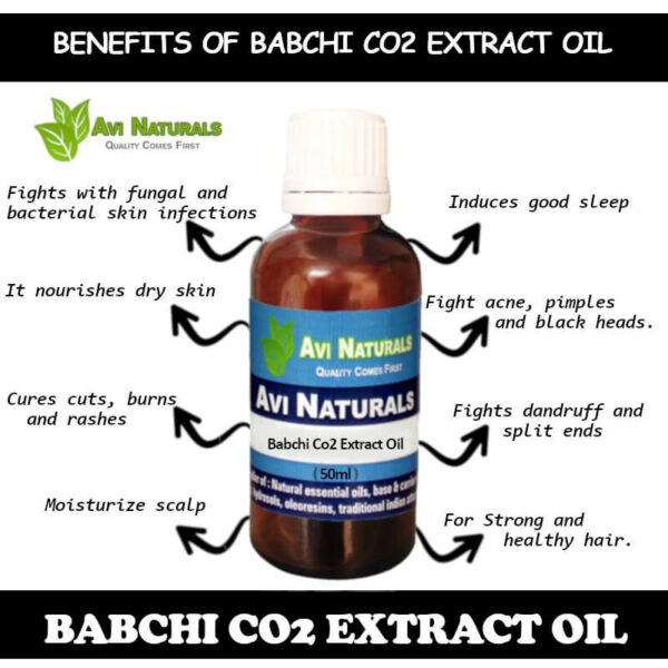 Uses benefits co2 extracted babchi oil