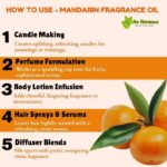 How to use mandarin fragrance oil