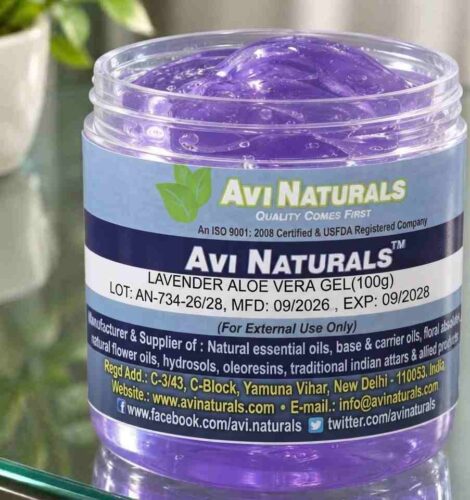 Lavender Aloe Vera Gel 100g
