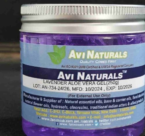 Lavender Aloe Vera Gel 250g