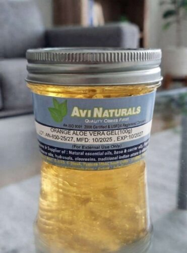 Orange Aloe Vera Gel 100g