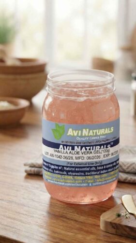 Vanilla Aloe Vera Gel 100g