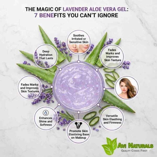 Benefits of lavender aloe vera gel