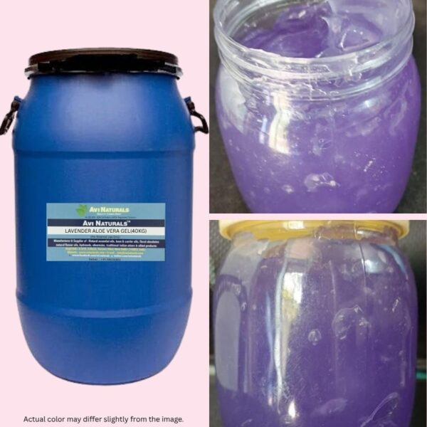 Lavender aloe vera gel