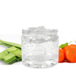 Orange aloe vera gel