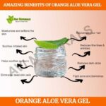 Orange aloe vera gel